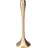 Home & Styling Collection Kerzentablett Goldener Kerzenständer Metall Gold