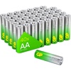 GP Batteries Mignon (AA) Batterie Super Alkaline Batterien Mignon, 40er (40 Stk., AA), Batterien + Akkus