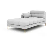 Micadoni Chaiselongue, Hellgrau, Textil, 102x75x185 cm, Hergestellt in Europa, Wohnzimmer, Sessel, Relaxliegen