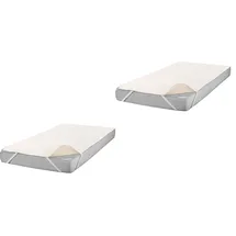 Setex Molton Spann Matratzenauflage 2er Set 90 x 200 cm