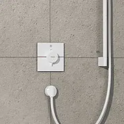 hansgrohe ShowerSelect Comfort E Thermostat 15571700 UP, für 1 Verbraucher, mattweiß