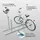 Trutzholm Fahrradständer 2 x Anlehnbügel 90 x 84 cm Ø 49 mm grau