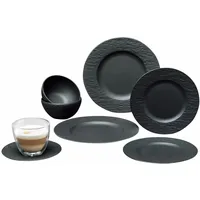 Villeroy & Boch Manufacture Rock Starter-Set 10-tlg. schwarz