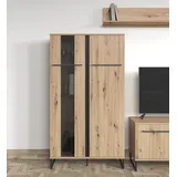 INOSIGN Highboard »Sardinia«, Vitrine, Breite 84 cm