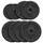 Gorilla Sports Hantelscheiben Set Hantelscheibe 27,5 kg schwarz