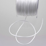 Deko AS GmbH Seidenkordel weiß - 2 mm Breite auf 100 m Rolle - 29031 800-R 002