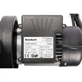 Steinbach Filterpumpe SPS 75-1, selbstsaugend, 230 V/450 W, Q= 142 l/min, max. Pumphöhe 9 m, 040920