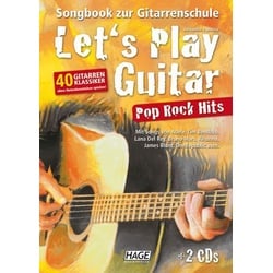 Let's Play Guitar Pop Rock Hits mit 2 CDs