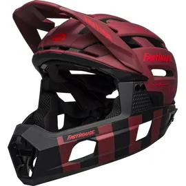 Bell Super Air R Spherical 58-62 cm matte red/black fasthouse
