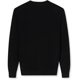 Olymp Rundhalspullover Schwarz 4XL