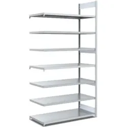 Bito Fachbodenregal / Archivregal zweiseitige Nutzung L1008xH2500xT624 mm, Anbaufeld 100 kg