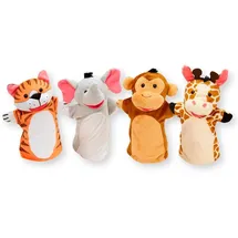 Melissa & Doug Hand Puppets Zoo Friends