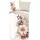 Muller Textil Vester Blumen Beige 200 x 200 cm + 2 x 80 x 80 cm