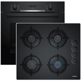Bosch Backofen 3D-Heißluft eek a+ Gaskochfeld autark 60cm neu