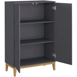 OTTO home Highboard 80 x 121 x 41 cm grau