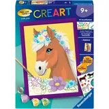 Ravensburger CreArt Malen nach Zahlen 1 St. Pferd mit Blumen