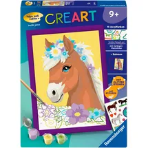 Ravensburger CreArt Malen nach Zahlen 1 St. Pferd mit Blumen