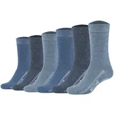 Mustang 6er Pack Kurzsocken stone mix 39-42