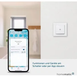 eQ-3 Homematic IP Wandtaster 2-fach HMIP-WRC2