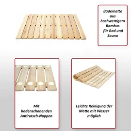 MCW Badematte E73 Braun 60 x 50 cm
