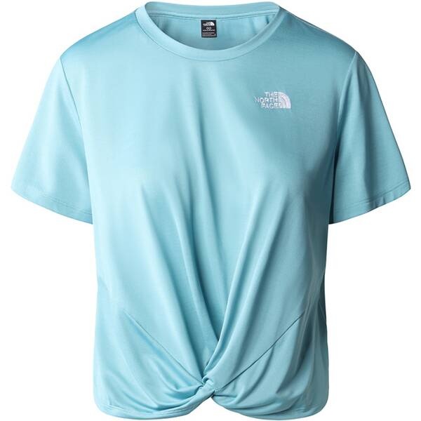 THE NORTH FACE Damen T-Shirt W FOUNDATION CROP TEE, REEF WATERS/REEF WATERS, L