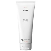 Klapp Cosmetics Multi Level Performance Sonnenlotion LSF 50 200 ml
