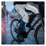 Rainlegs grau reflektierend Hollow Fibre