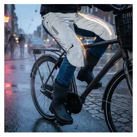 Rainlegs grau reflektierend Hollow Fibre