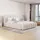 Juskys Catania 140 x 200 cm Creme inkl. Matratze
