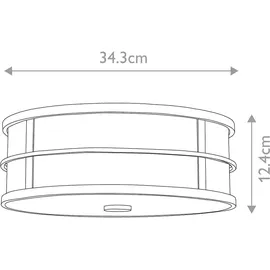 Elstead Lighting Elstead Fusion - Griechische Bronze - FE-FUSION-F