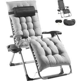 Vevor Schwerelosigkeitsstuhl 66 x 26 x 500 cm Grau