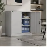 Makika Aktenschrank 40x90x90 cm in Hellgrau