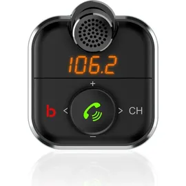 Savio TR-12, Analog & Digital, FM, 87,6 - 107,9 MHz, OLED, Bluetooth, Audiostreaming, Freisprechen - Schwarz