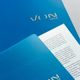 von leitz Sammelmappe A4 Blau 1 St.