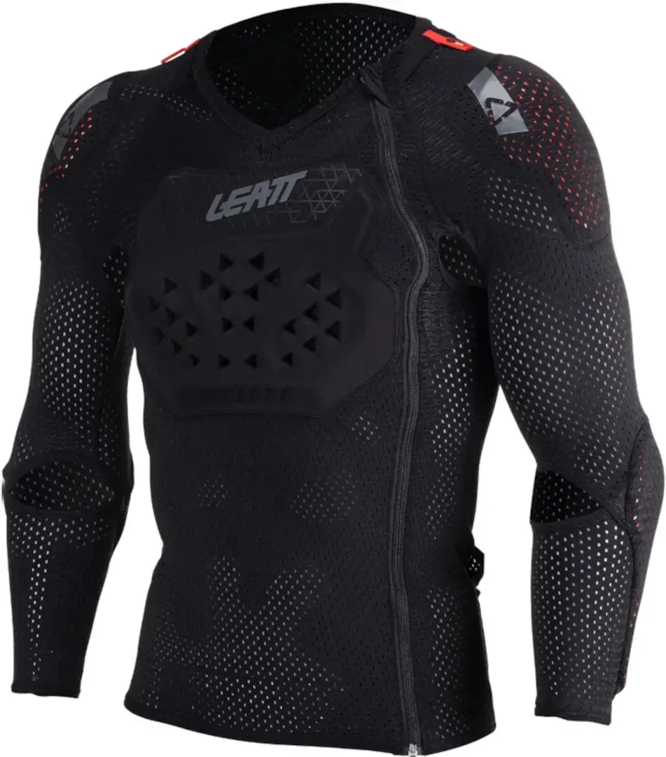 Leatt ReaFlex Stealth Protektorenjacke, schwarz, Größe XS für Männer