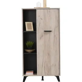 INOSIGN Highboard 67,5 x 130,5 x 33 cm Grau