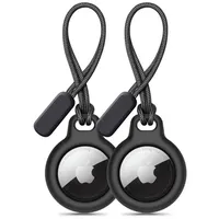 TECH-PROTECT Rough Chain, 2-PACK Apple AirTag, BLACK