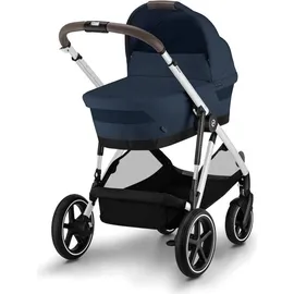 cybex retail gmbh Cybex Gazelle S Kinderwagen inkl. Cot S Babywanne / Kombikinderwagen, Farbe:Ocean Blue / Silver