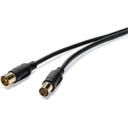 Vivanco TV-/Radio-Antennenkabel 90dB, 1,5 Meter