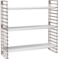 Metaltex Wandregal Tomado 70 x 21 x 68 cm Braun