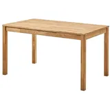 Self Esstisch MAILO, Eiche massiv geölt - 140 x 80 cm - keilgezinkt