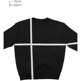URBAN CLASSICS Sweatshirt Black Washed Out XL