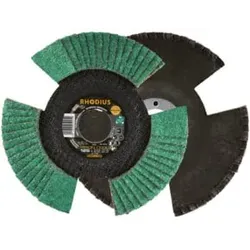 RHODIUS TOPline VISION COOL Fächerschleifscheibe 125 x 22,23 mm K40
