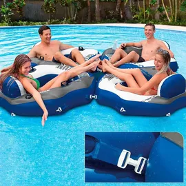 Intex 58854EU - River Run Connect (130x126cm) Floater Poolsessel
