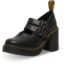 Dr. Martens Damen Eviee Boots, Black Sendal, 36 EU