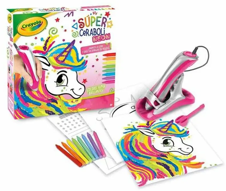 Bastelspiel Crayola Super Ceraboli Einhorn