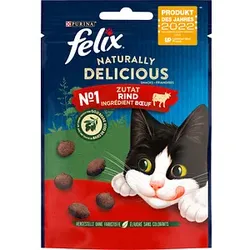 felix® Katzen-Leckerli Naturally Delicious Rind mit Gojibeere 50,0 g