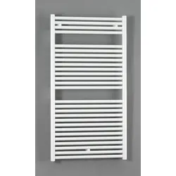 Zehnder Design-Heizkörper „Toga“ für Warmwasser-Zentralheizung oder gemischten Betrieb 100 × 176 cm in Edelweiß