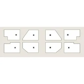 Polysan FLEXIA Duschwanne 130x80x3,5cm