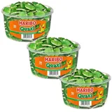 fruchtgummi-klassiker Haribo Frösche auf Fruchtgummi mit Schaumzucker 1050g 3er Pack